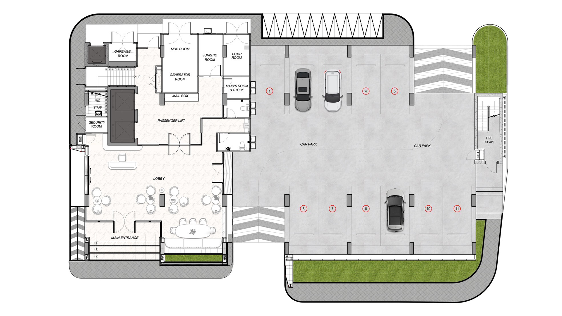 GROUND FLOOR PLAN